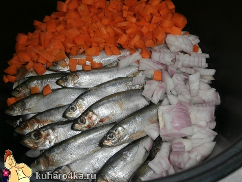 Домашняя килька в томате